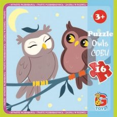 Пазлы Лесные жители, G-Toys, 16 эл.