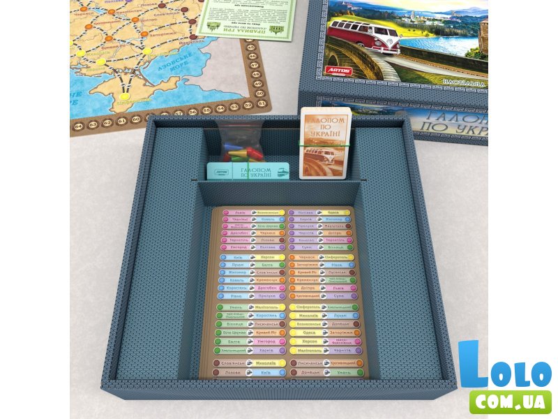 Настольная игра Галопом по Украине, Artos