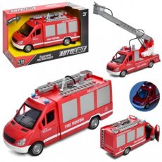 Машинка Пожарная на батарейках, АвтоМир (в ассортименте)