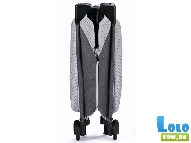 Кровать-манеж с пеленатором Leody Grey, Kinderkraft (серая)