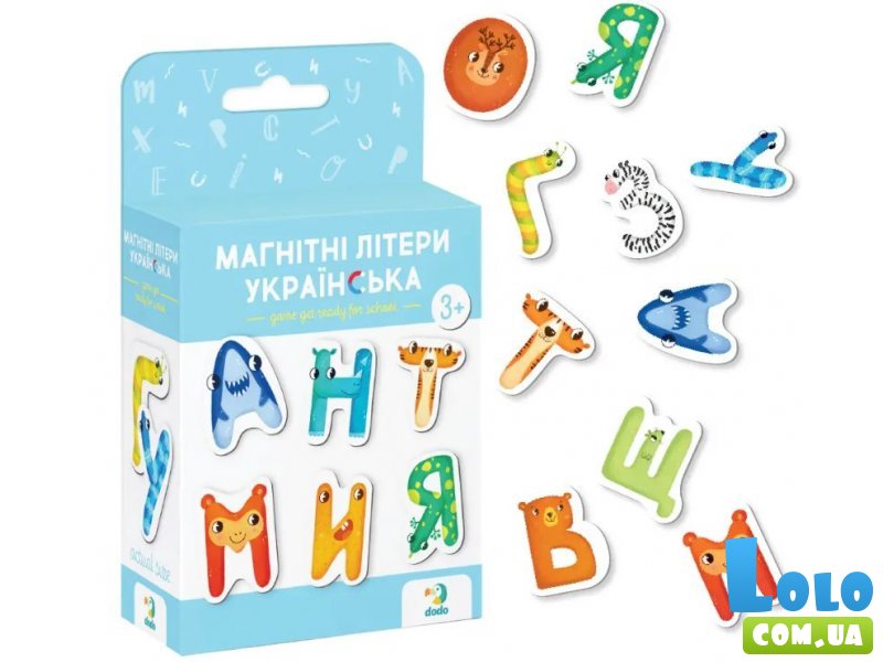 Магнитные буквы Украинский язык, DoDo