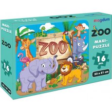 Настольная развивающая игра Макси-пазл Зоопарк