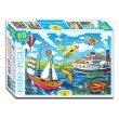 Пазл Транспорт. В небе и воде, Энергия Плюс, 88 эл.