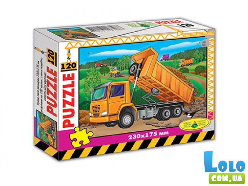 Пазлы Самосвал, Энергия плюс, 120 эл.