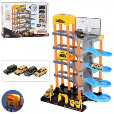 Парковка с машинами