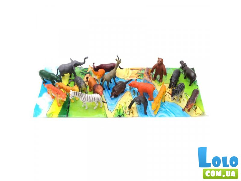 Набор фигурок Дикие животные