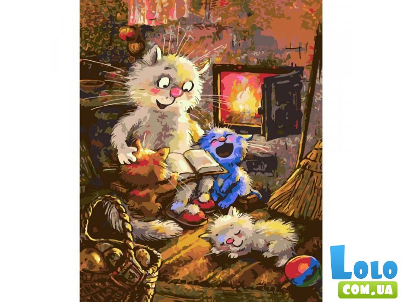 Картина по номерам Уютный вечер, Strateg (40х50 см)