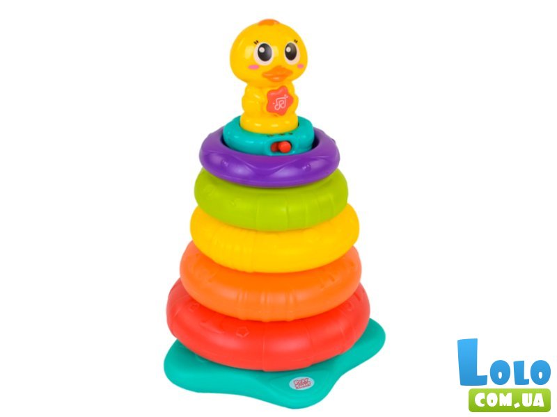 Музыкальная пирамидка Радужный утенок, Play Smart