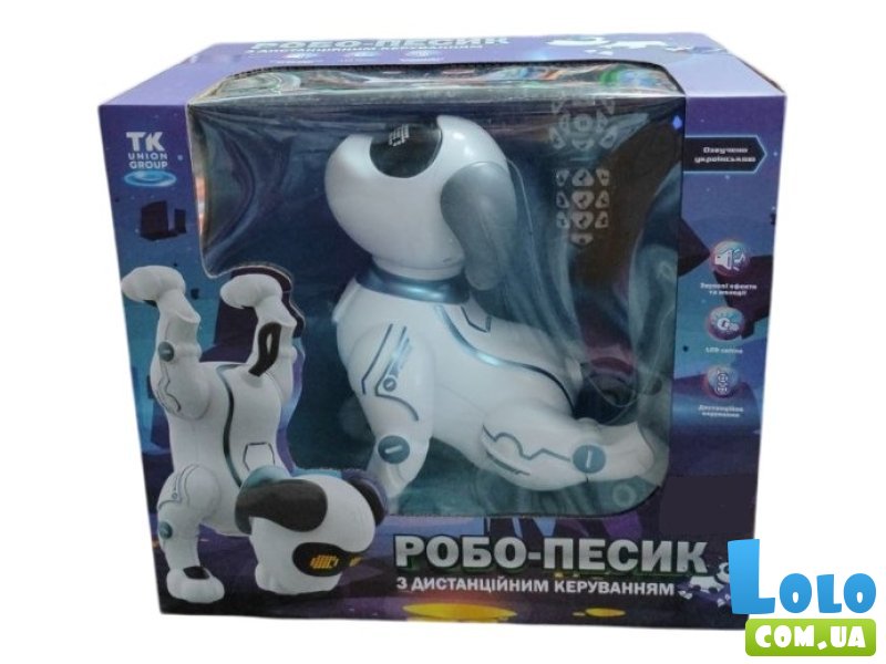 Собачка интерактивная на радиоуправлении укр., TK Group