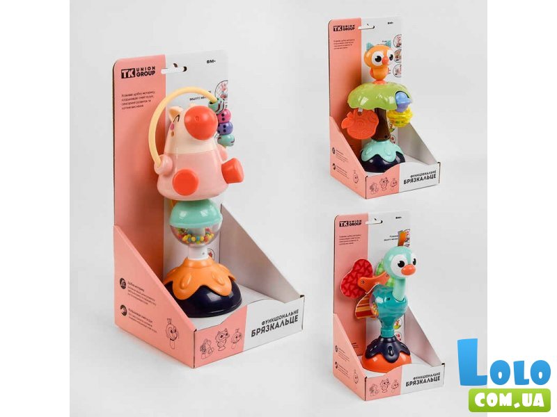 Погремушка на присоске, TK Group (в ассортименте)