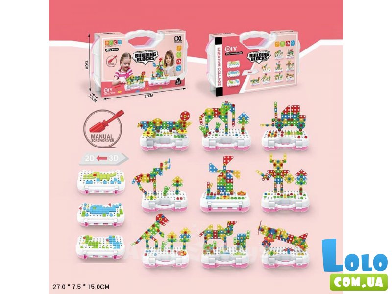 Конструктор Магические пластины (CXL200-65F), 240 дет.