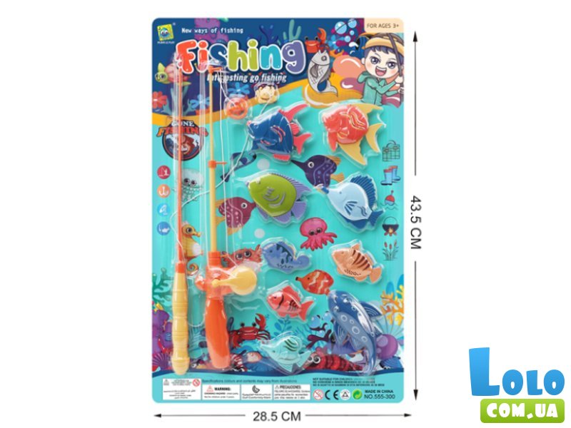 Игровой набор Рыбалка магнитная