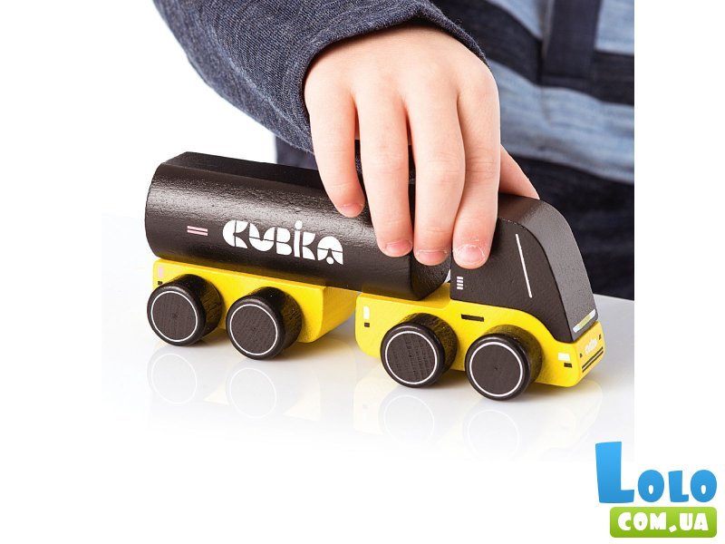 Деревянный набор Автомобиль-цистерна, Cubika