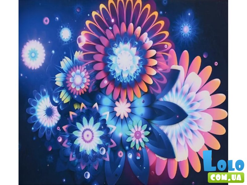 Алмазная мозаика Цветы, TK Group (40х30 см)